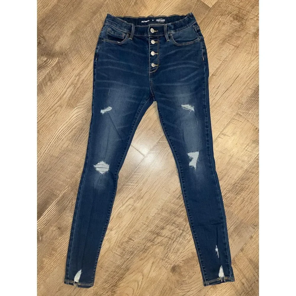 Old Navy rockstar‎ jeans Girls 16